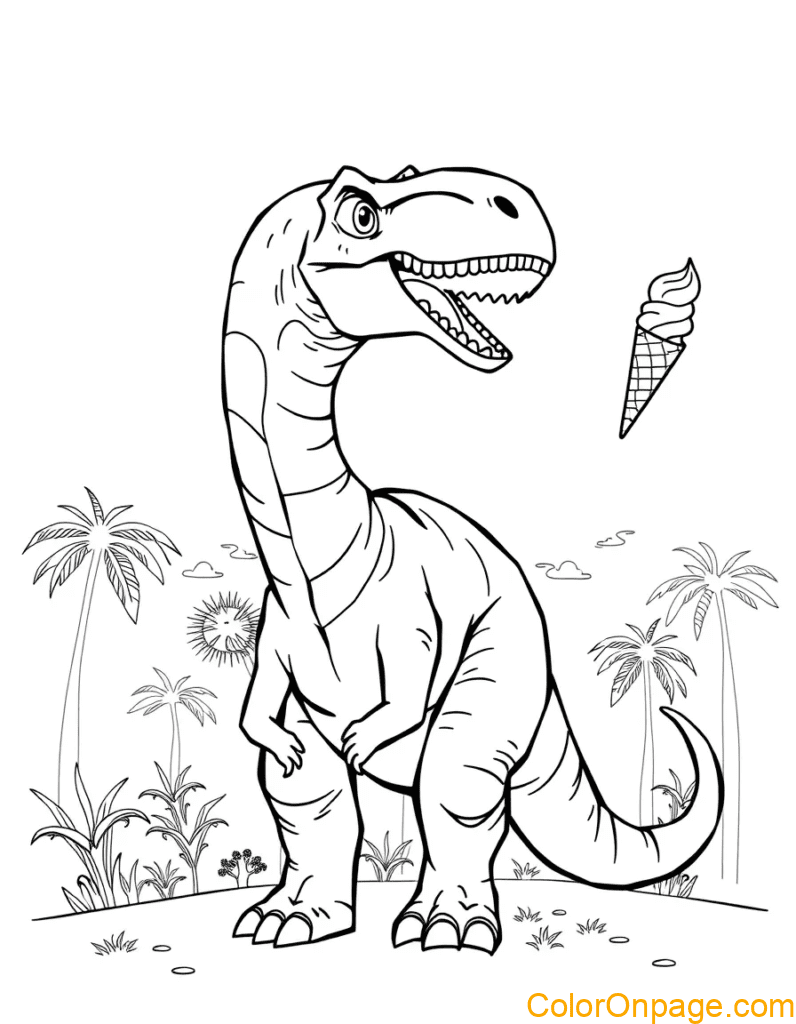 brachiosaurus-ice-cream-stand-dinosaur-coloring