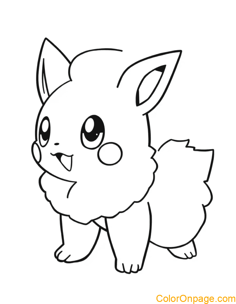 Jigglypuff coloring page