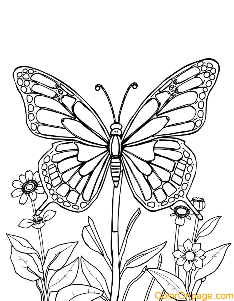 solar-butterfly-coloring-page