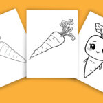 Top 10 Kids Vegetable Coloring Pages