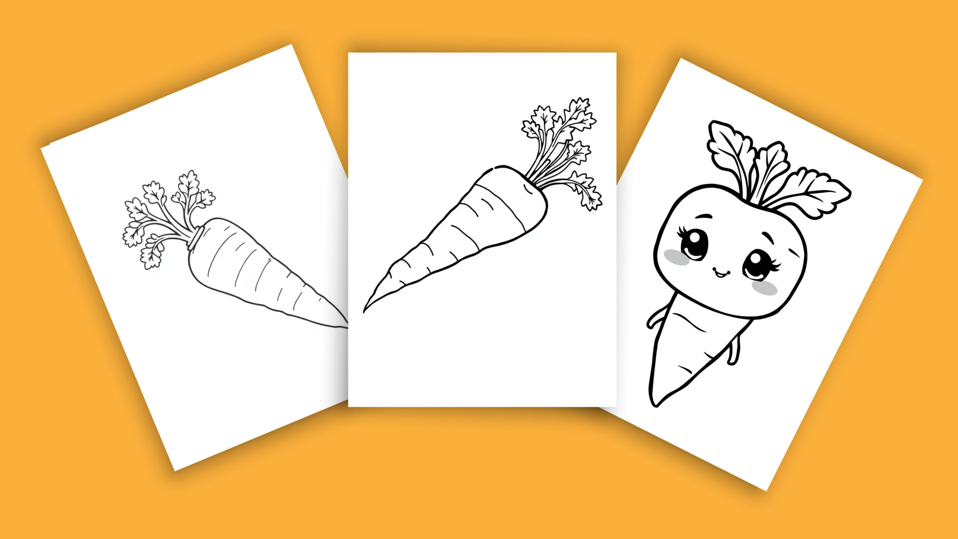 Top 10 Kids Vegetable Coloring Pages