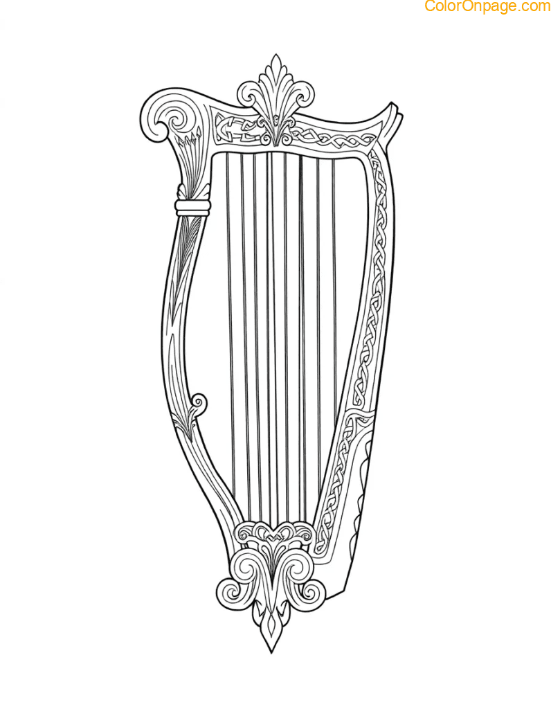 Saxophone Coloring Sheet Cool Jazz Instrument