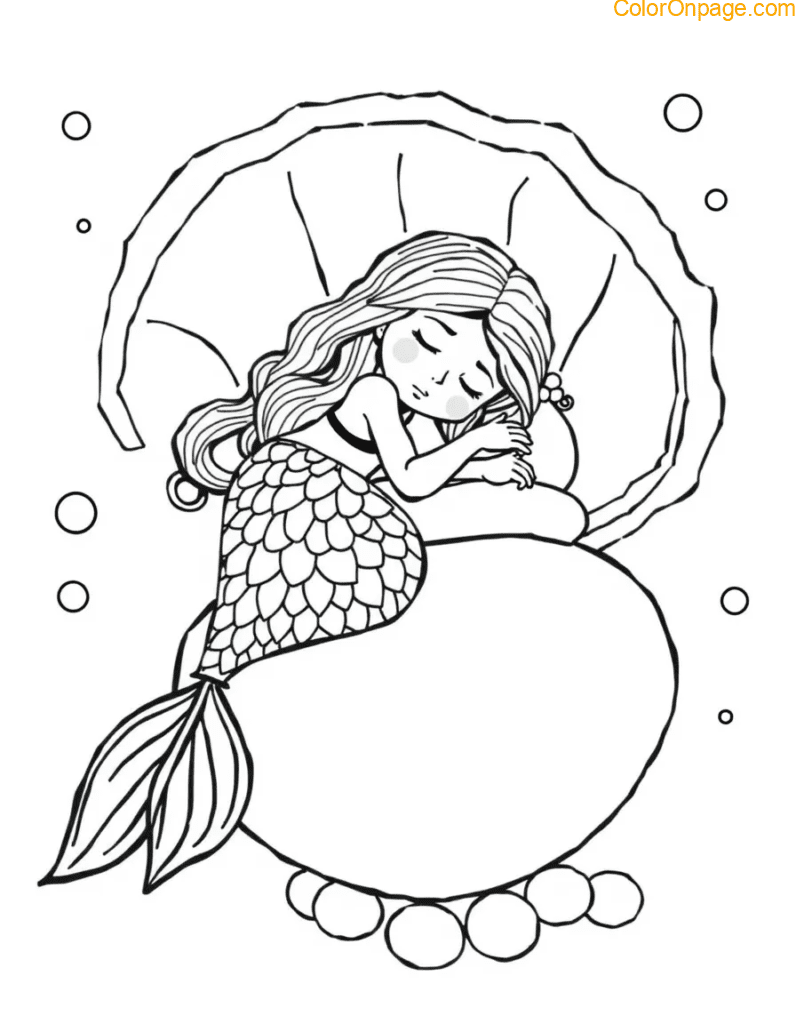 sleeping-mermaid-on-pearl-coloring-sheet.jpg