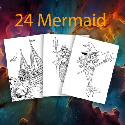 Free Mermaid Coloring Pages for Kids and Adults (2025)