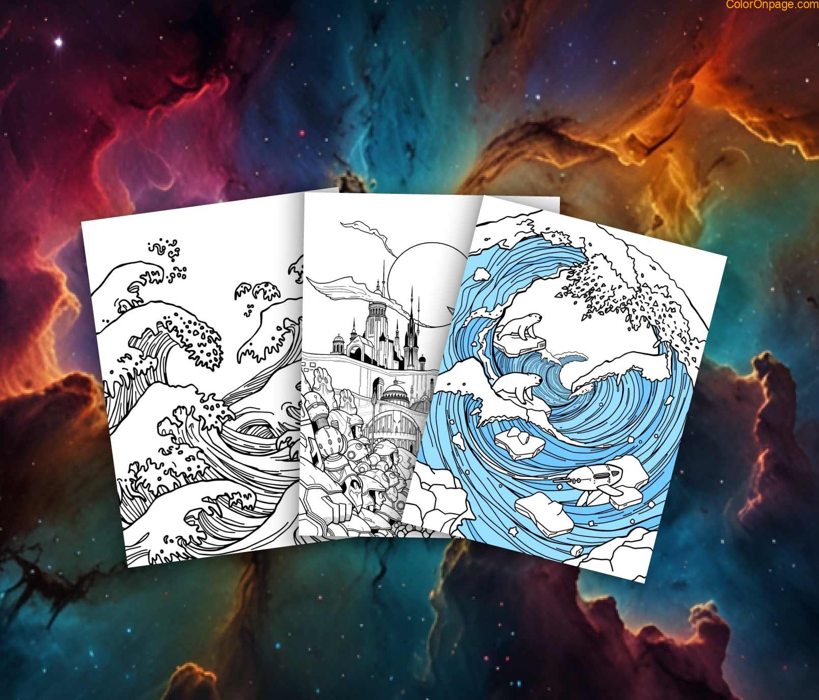 Free Printable Ocean Coloring Pages – Find Hidden Sea Creatures & Design Your Own Underwater Adventure!